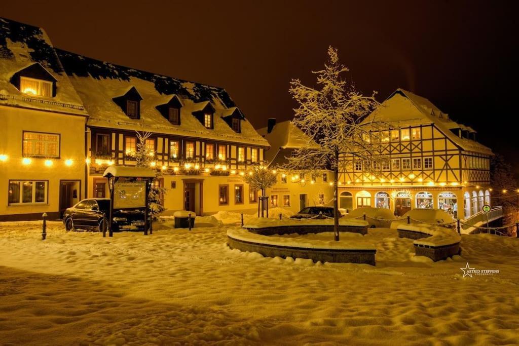 Gartentraum, Feuergrill, Kids-Spielwelt, 4Raeume Hartenstein  Экстерьер фото